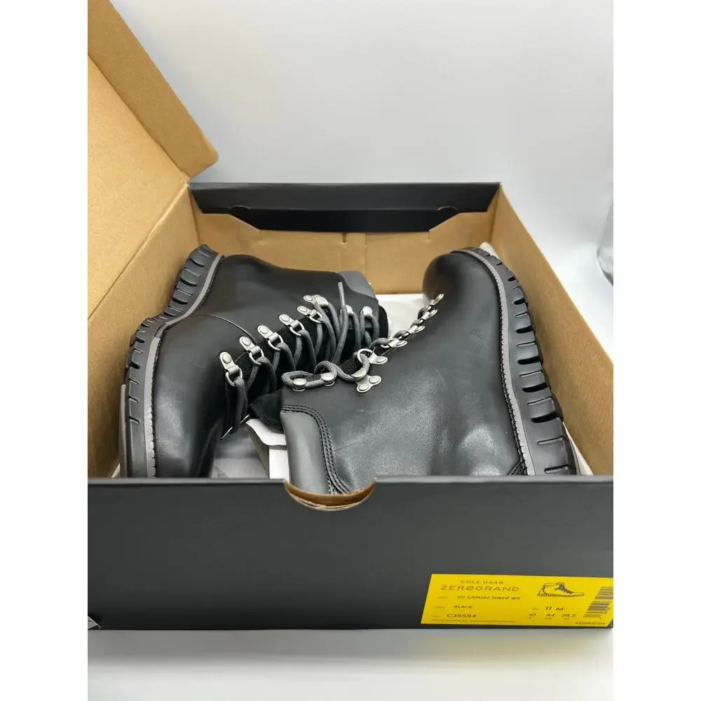 Cole Haan Zerogrand Causal Waterproof Leather Boots C35594 Men's 11M